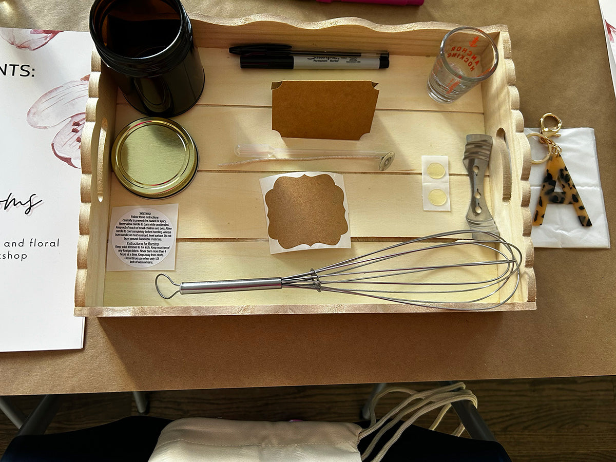 She Glows Within (A Candle-Making & Self-Care Experience)