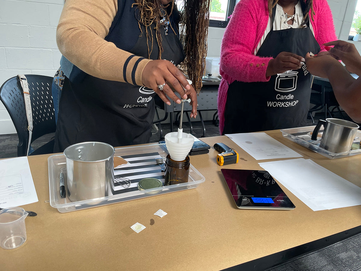 She Glows Within (A Candle-Making & Self-Care Experience)